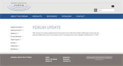 Desktop Screenshot of nhpf.org