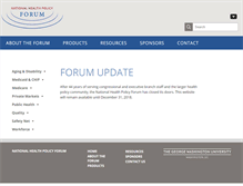 Tablet Screenshot of nhpf.org